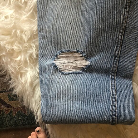 Vintage 80s Levi’s 550 relaxed fit  distressed - Picture 8 of 10